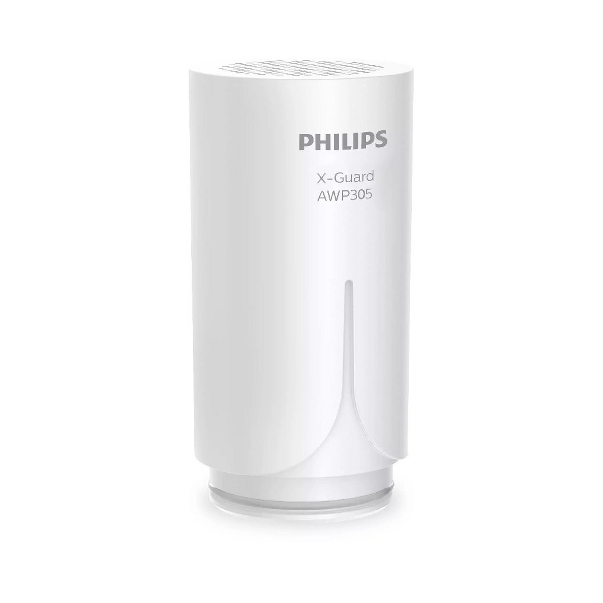 PHILIPS On-Tap Filter cartridge, 1000 Liters, AWP305 - White