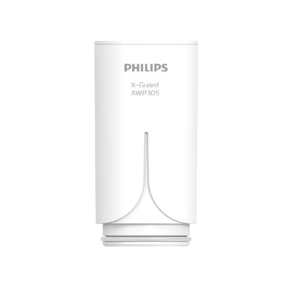 خرطوشة فلتر الترشيح على الحنفية من فيليبس، 1000 لتر، AWP305 - أبيض