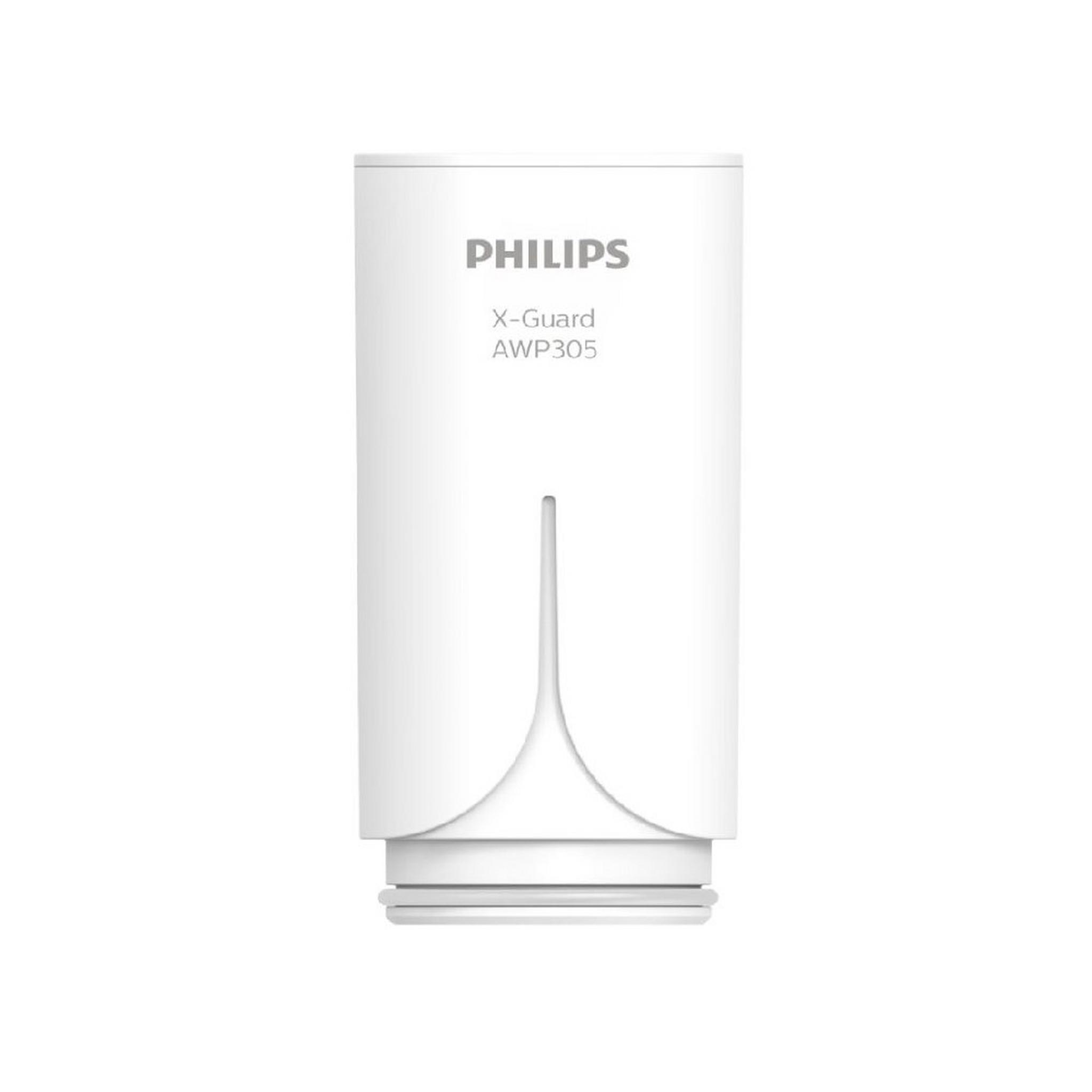 PHILIPS On-Tap Filter cartridge, 1000 Liters, AWP305 - White