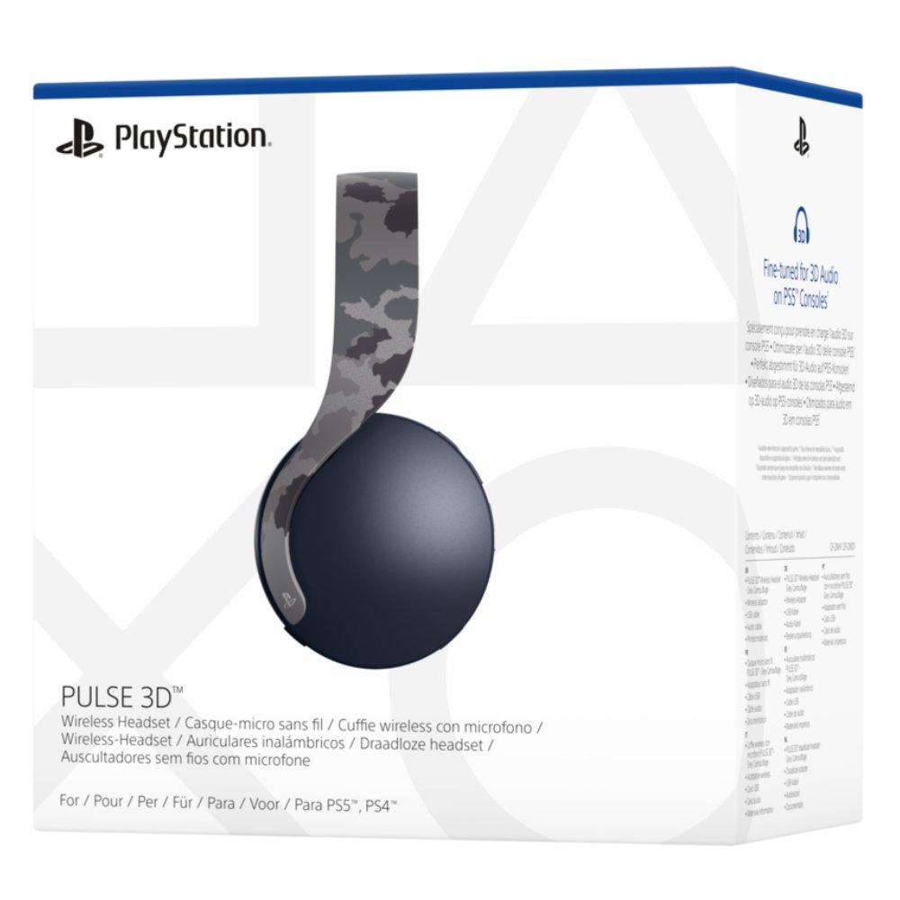 Sony PS5 Pulse 3D Wireless Headset Grey Camo in Kuwait Buy Online Xcite