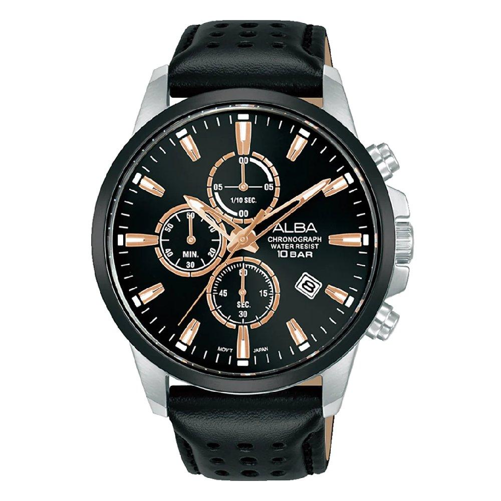 Alba chronograph water resist 10 bar price hot sale