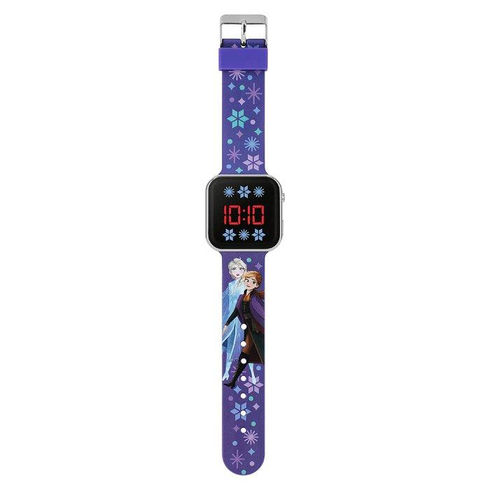 Disney Frozen Watch for Girls, Digital, Rubber Strap, FZN4733ARG - Purple