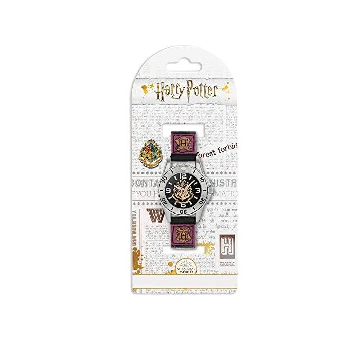 Disney Harry Potter Kids Watch, Analog, 33 mm, Rubber Strap, HP5100– Black