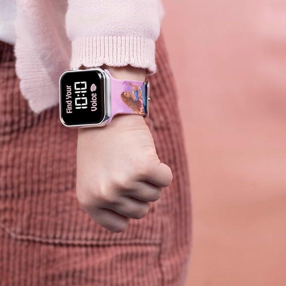 Disney The Little Mermaid Printed Strap Digital LED Watch 35mm LMM4036