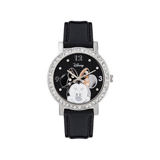 Buy Disney minnie mouse kids watch, analog, 38 mm, polyurethane strap, mn1149– black in Kuwait