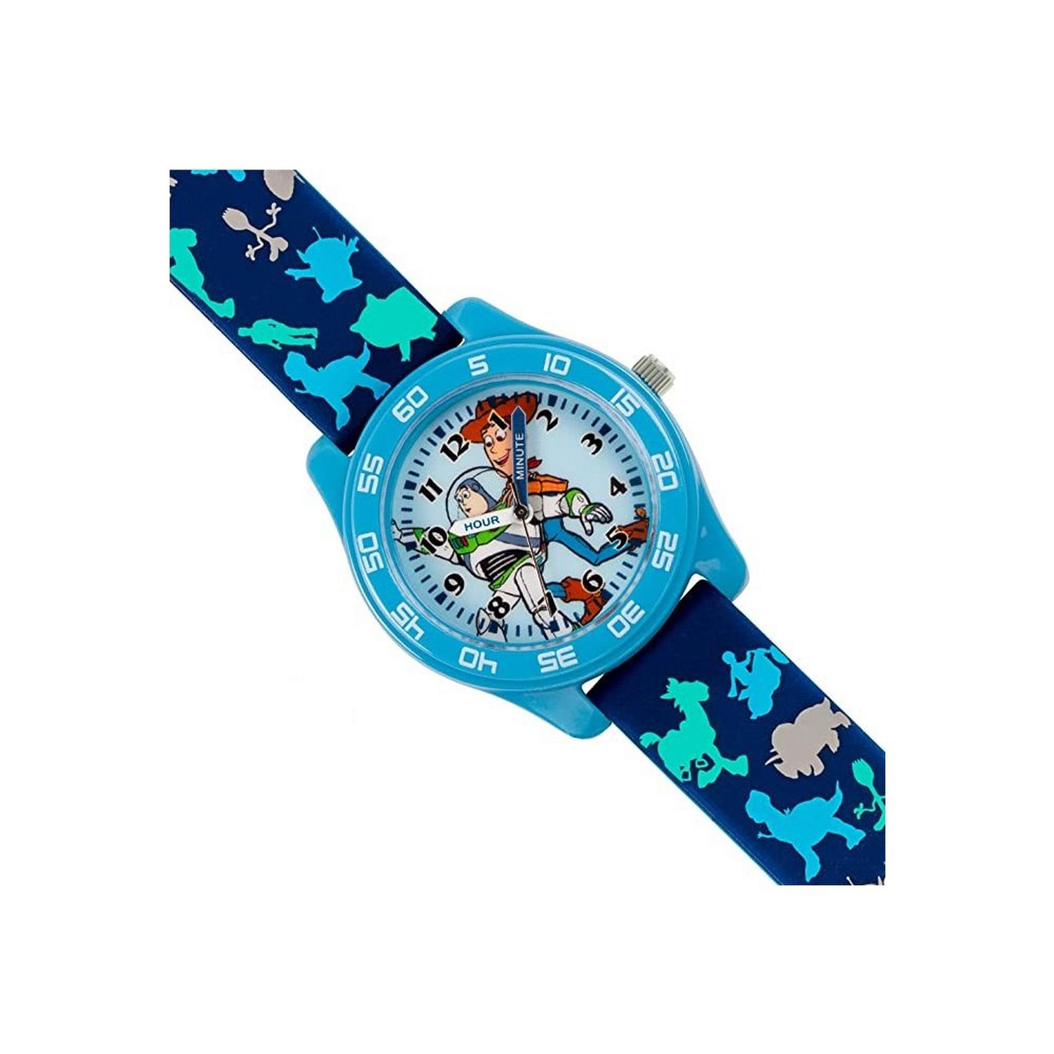 Disney TOY STORY Kids Watch, Analog, 34 mm, Rubber Strap, TYM9000– Multicolor
