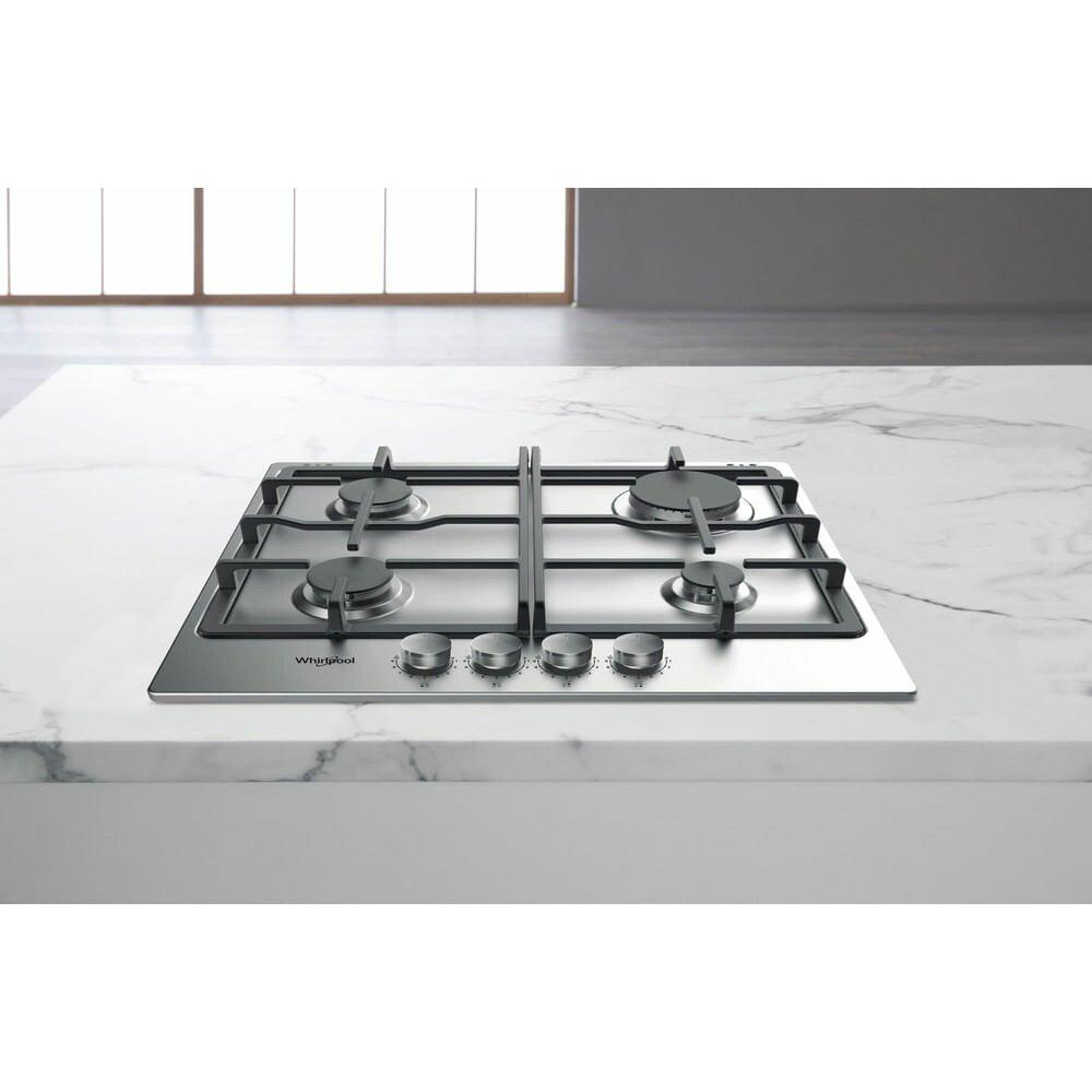 WHIRLPOOL 4 Burners Built-in Hob, 60 cm, TGML 660 IX - Stainless steel