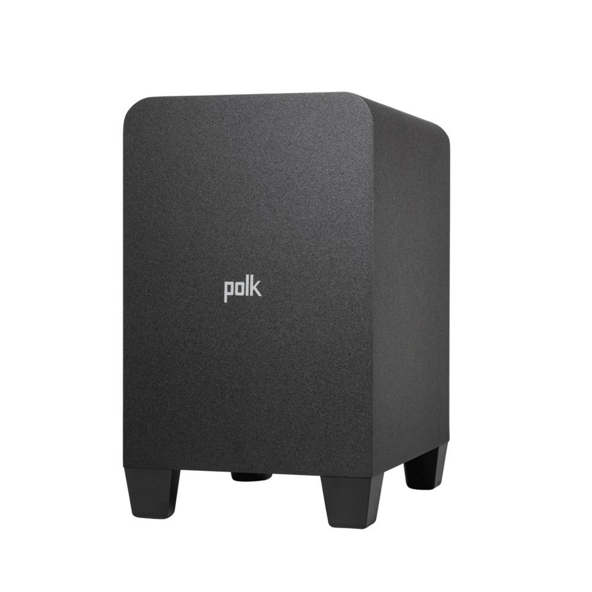 Polk Audio SIGNA S4 Sound Bar & Wireless Subwoofer, 3.1.2 Channel, 100W - Black