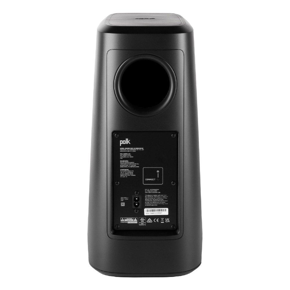 Polk Audio Magnifi Mini AX Sound Bar & Wireless Subwoofer, 3.1 Channel, 100W - Black