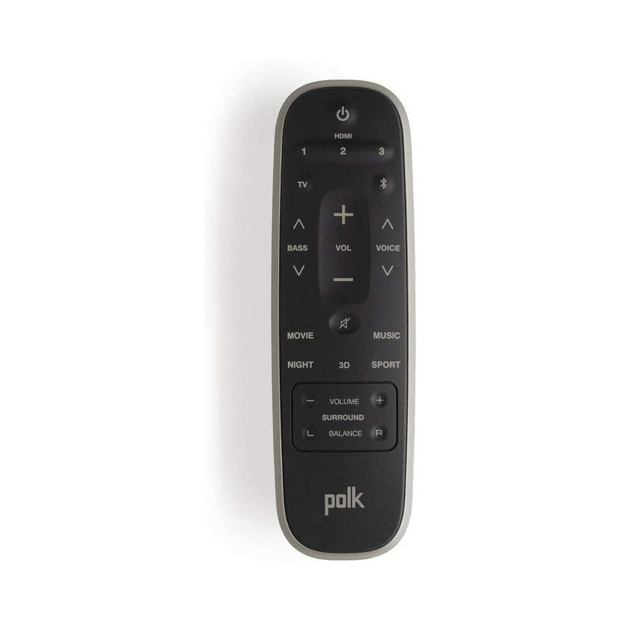 Polk Audio MAGNIFI 2 Sound Bar & Wireless Subwoofer, 4.1 Channel, 200W - Black