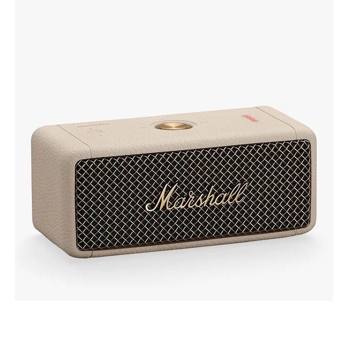 Marshall Emberton II Portable Bluetooth Speaker, 20W - Cream