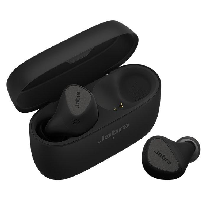 Jabra Elite 5 True Wireless In Ear Bluetooth Earbuds, Elite 5-B - Black