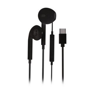 Buy Eq wired earphones usb-c 1. 2m jack jc06 - black in Saudi Arabia