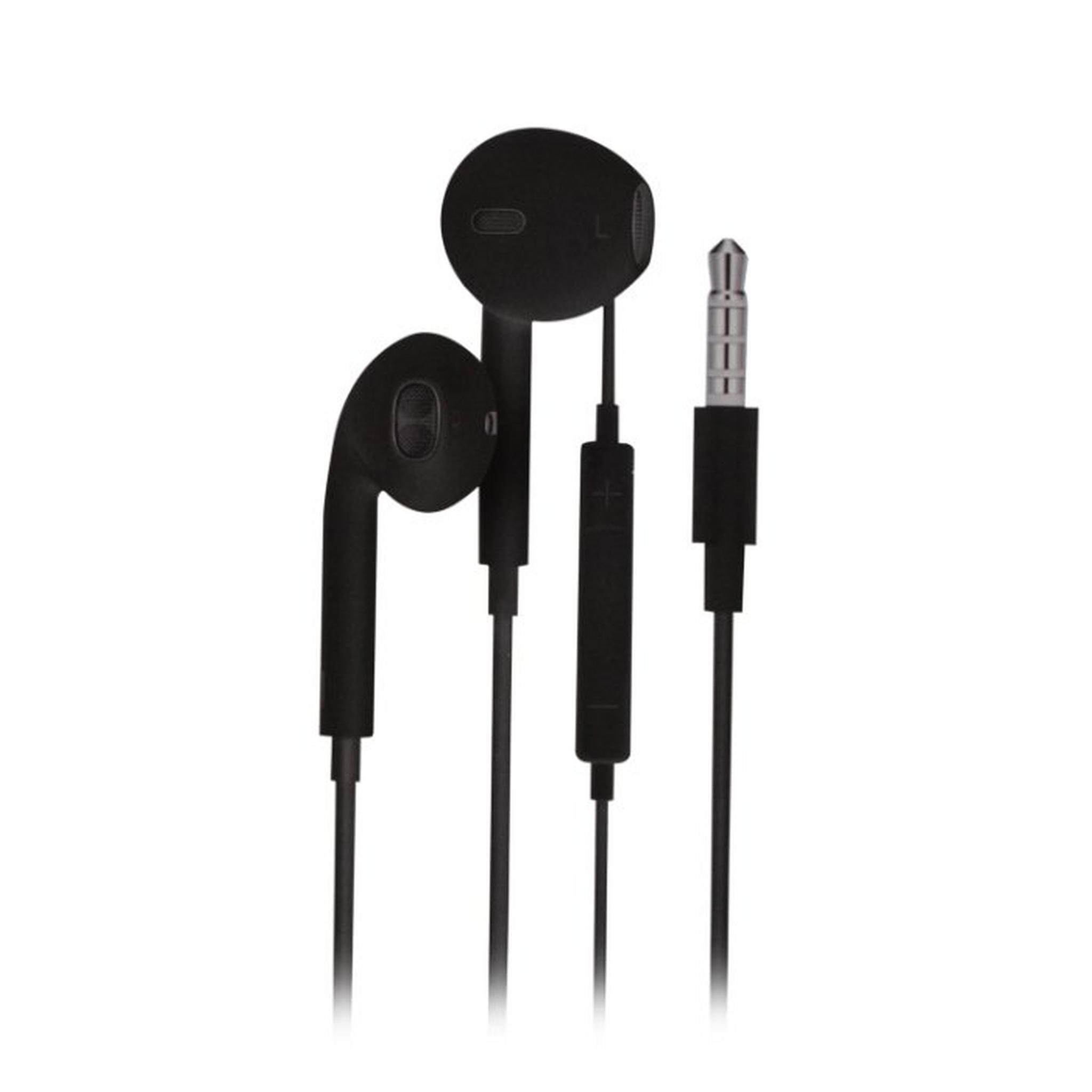 EQ Wired Earphones 3.5mm Jack J06-35 - Black