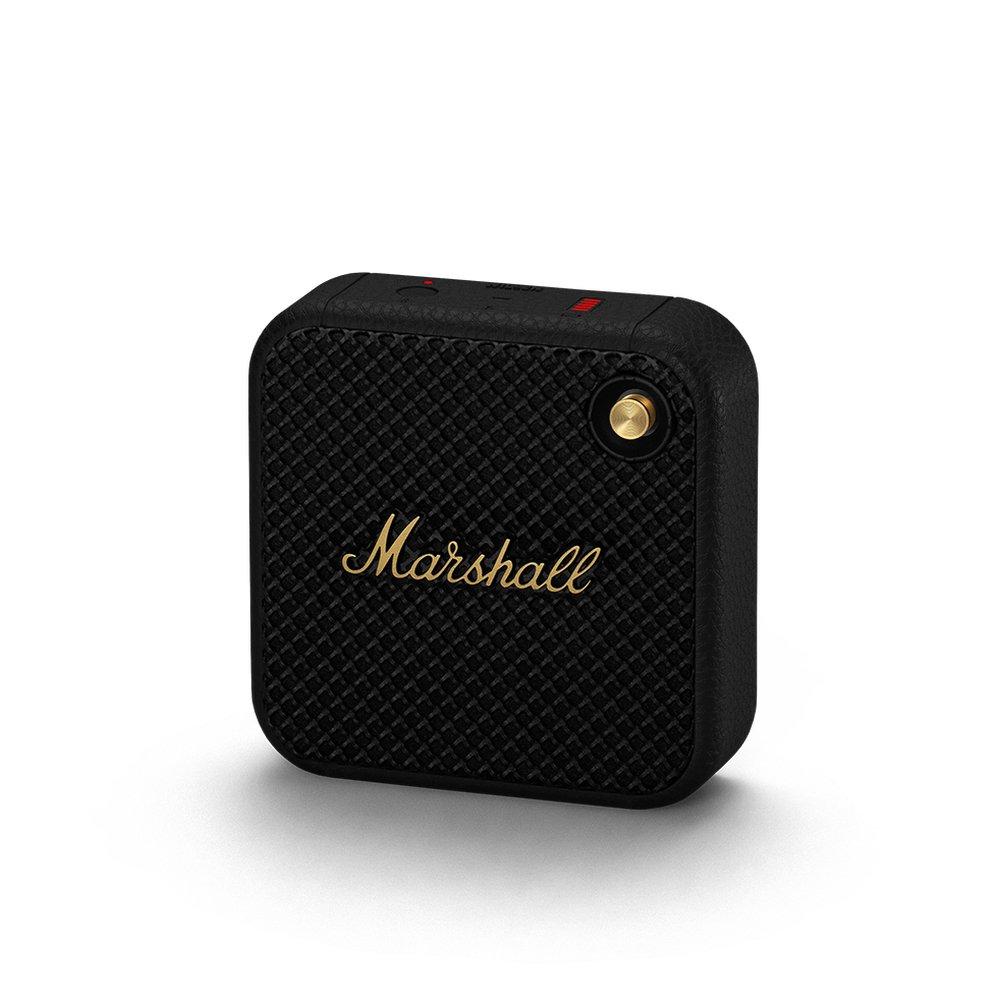 Marshall Willen Portable Bluetooth Speaker - Black & Brass