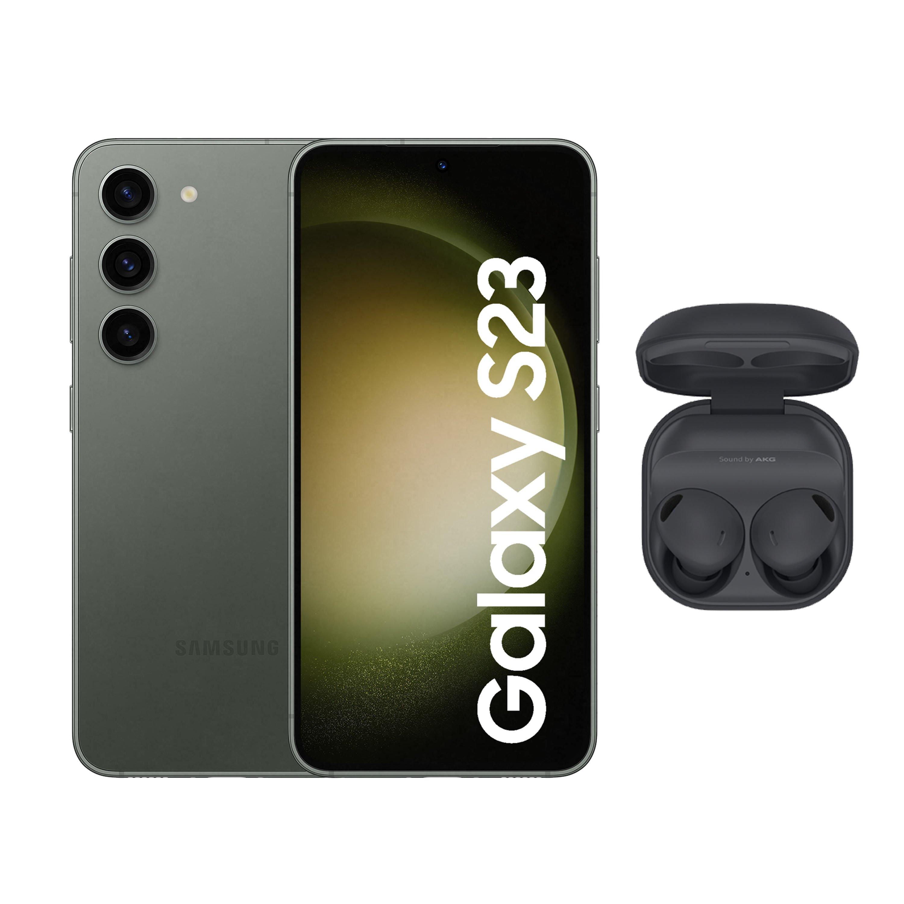 اطلب مسبقاً هاتف سامسونج جالكسي اس 23 بسعة 128 جيجابايت - أخضر