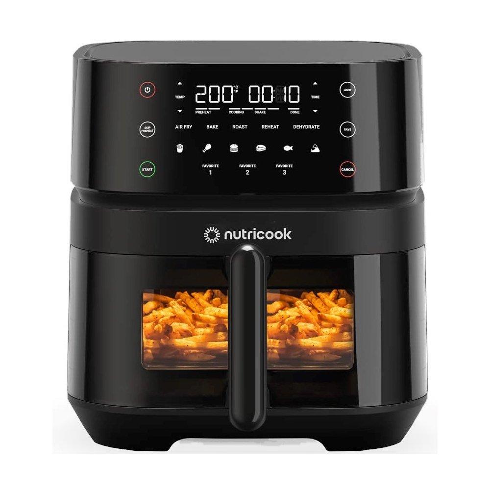 Buy Nutricook air fryer 3 vision, 1700w, 5. 7l, nc-af357v - black in Kuwait