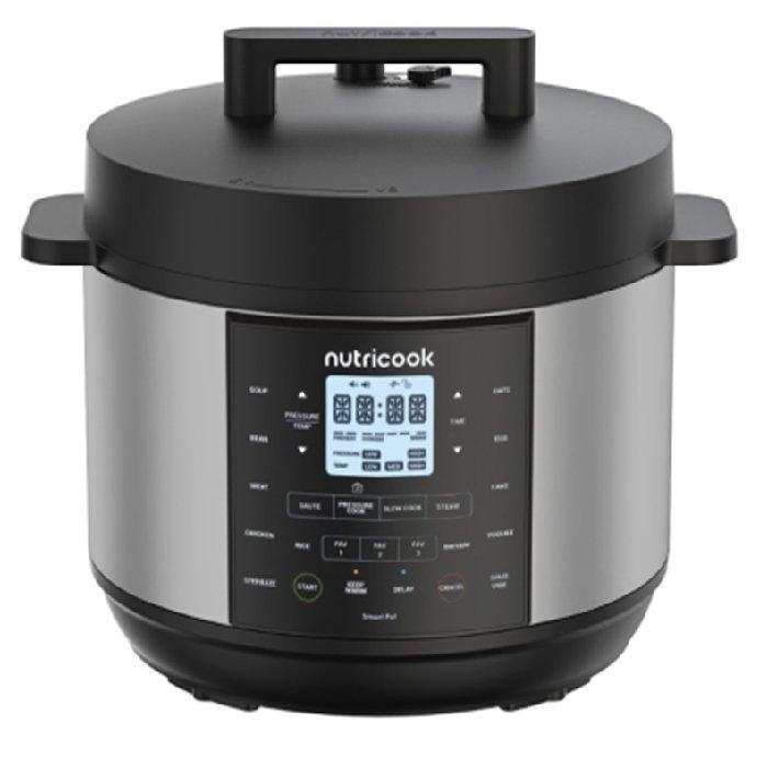 Buy Nutricook 9 in 1 smart pot 2 plus pressure cooker, 9. 5l, 1500w - nc-sp210l in Kuwait