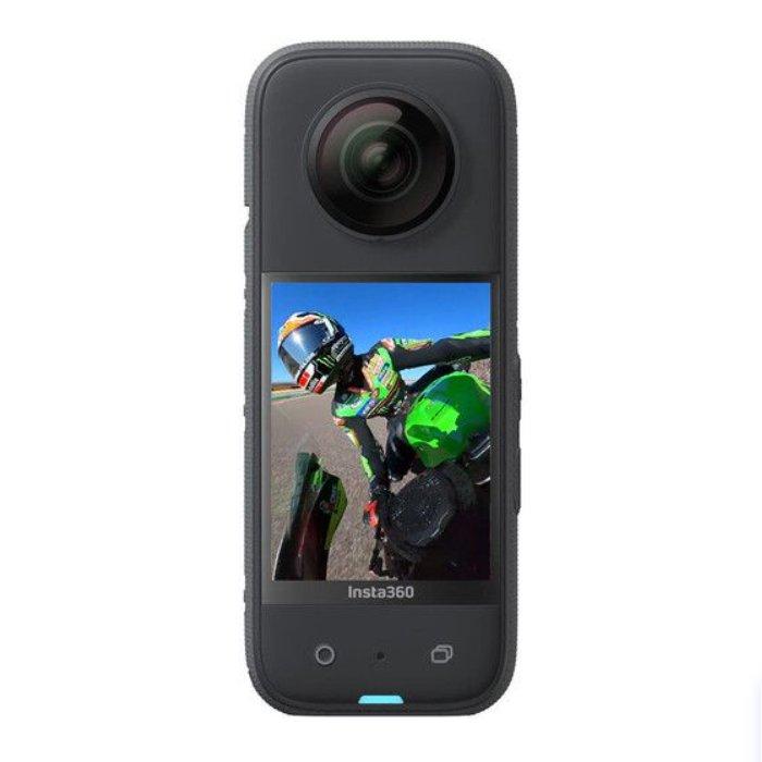 Buy Insta360 one x3 camera, 5. 7k dual-lens, 2. 29" touchscreen - black in Kuwait