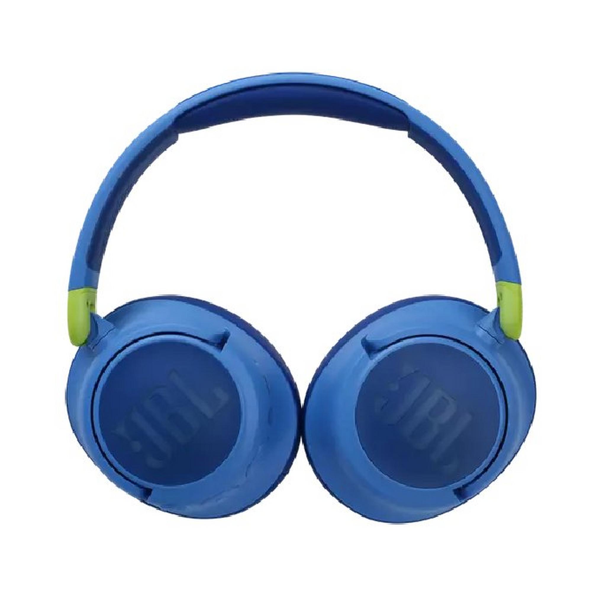 JBL Wireless Over the Ear Kids Headphones, JR460NC - Blue