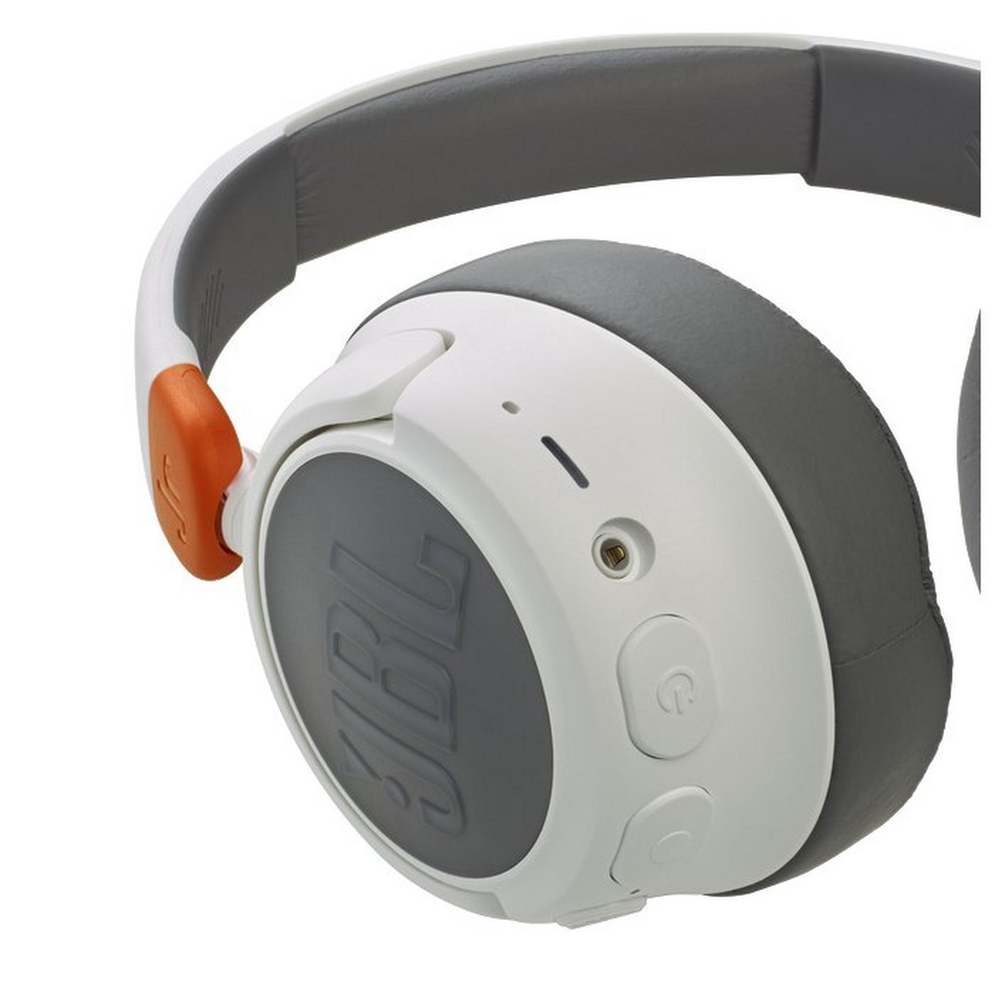 سماعة رأس لاسلكية للأطفال من جي بي ال ، JR460NC  أبيض