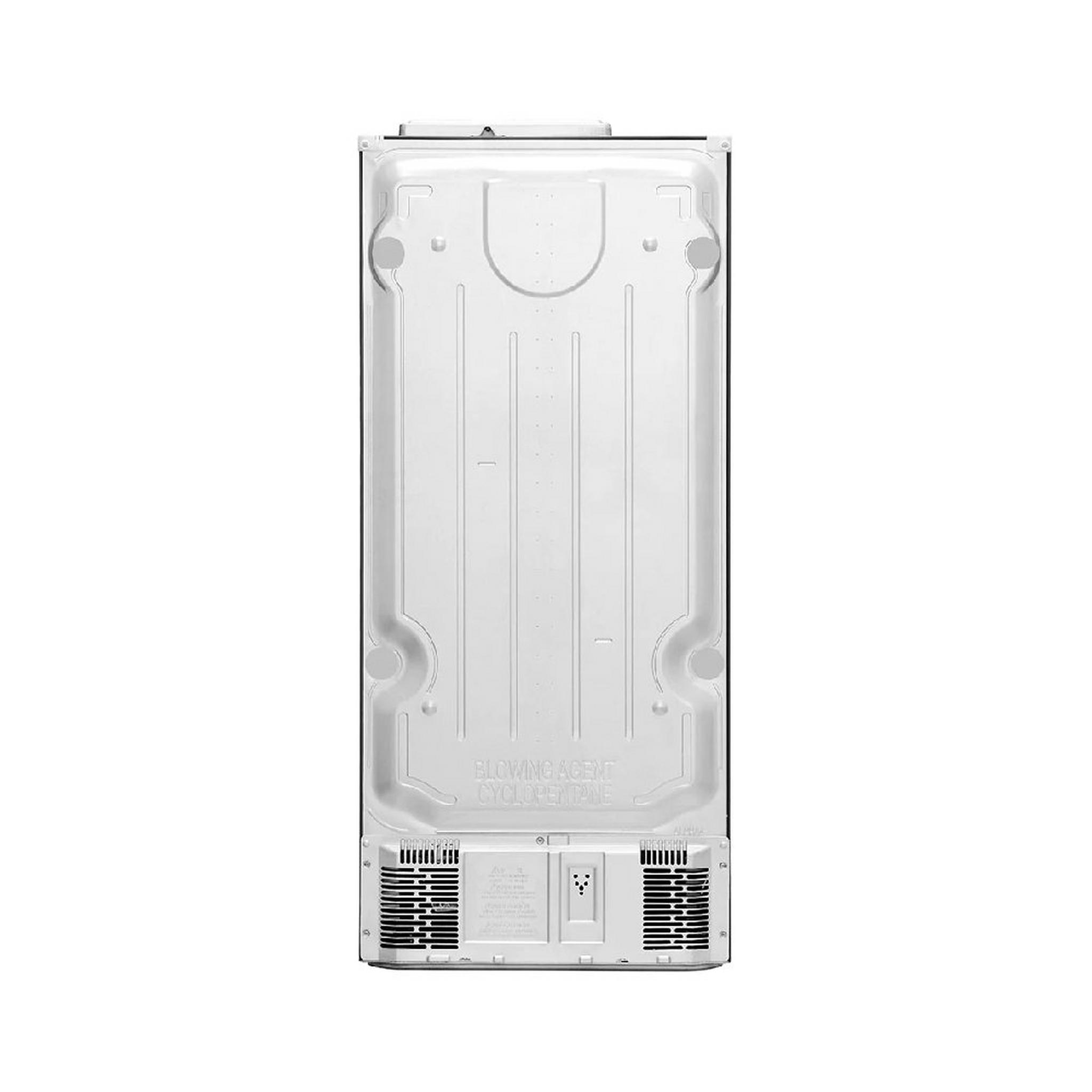 LG Top Mount Refrigerator, 18 CFT, 509L, GN-C782HQCL – Silver