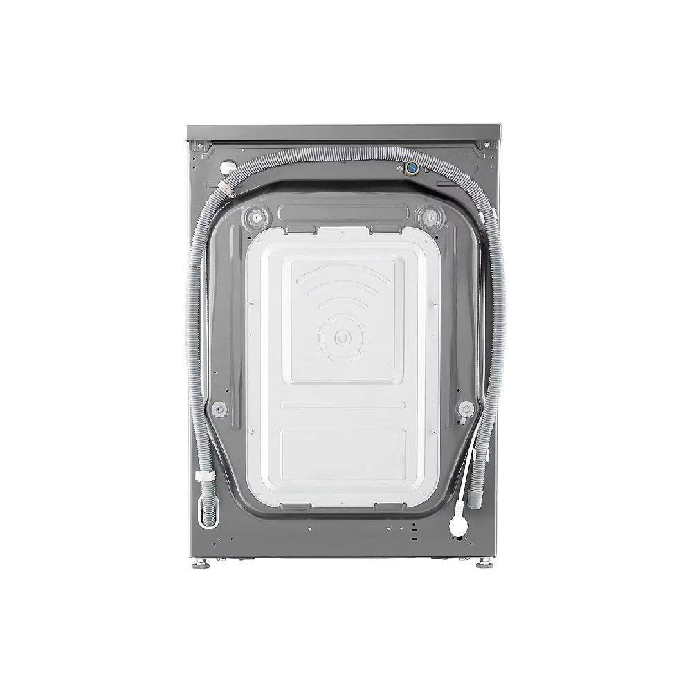غسالة إل جي تحميل أمامي 10 كيلو - F4V5RYP2T - فضي