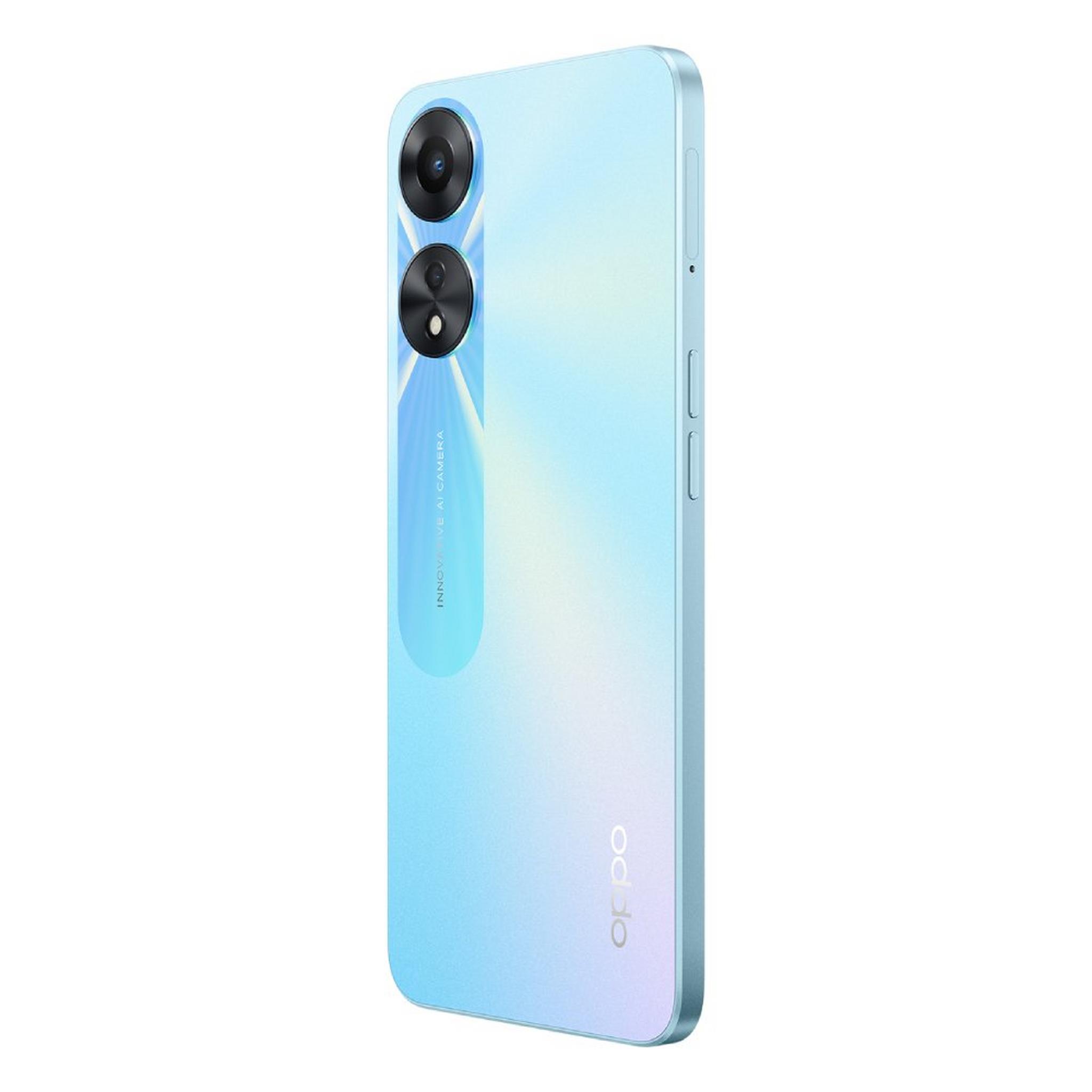 Oppo A78 128GB Phone - Glowing Blue