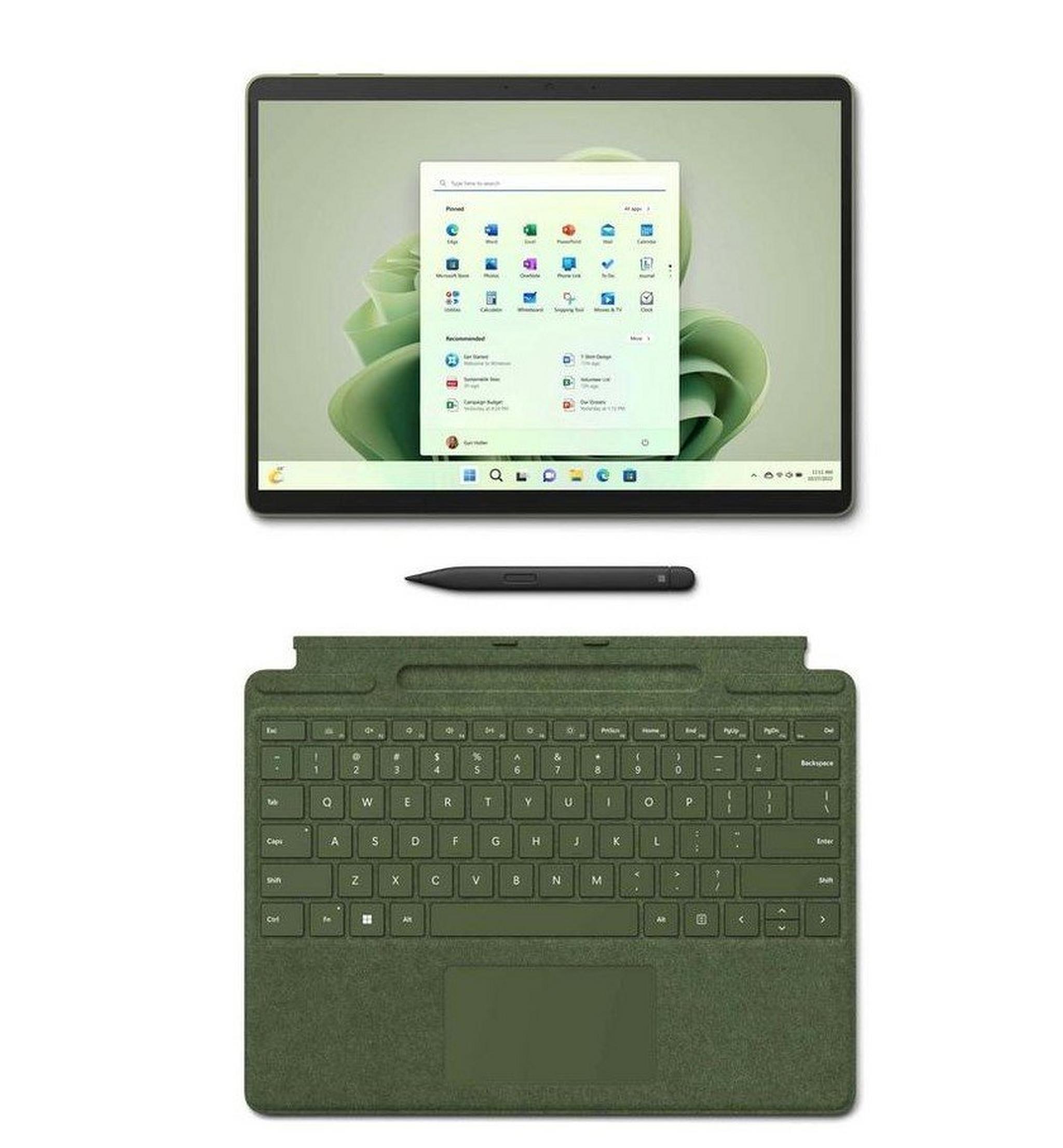 MICROSOFT Surface Pro Signature Keyboard Case + Slim Pen 2, 8X6-00134– Forest