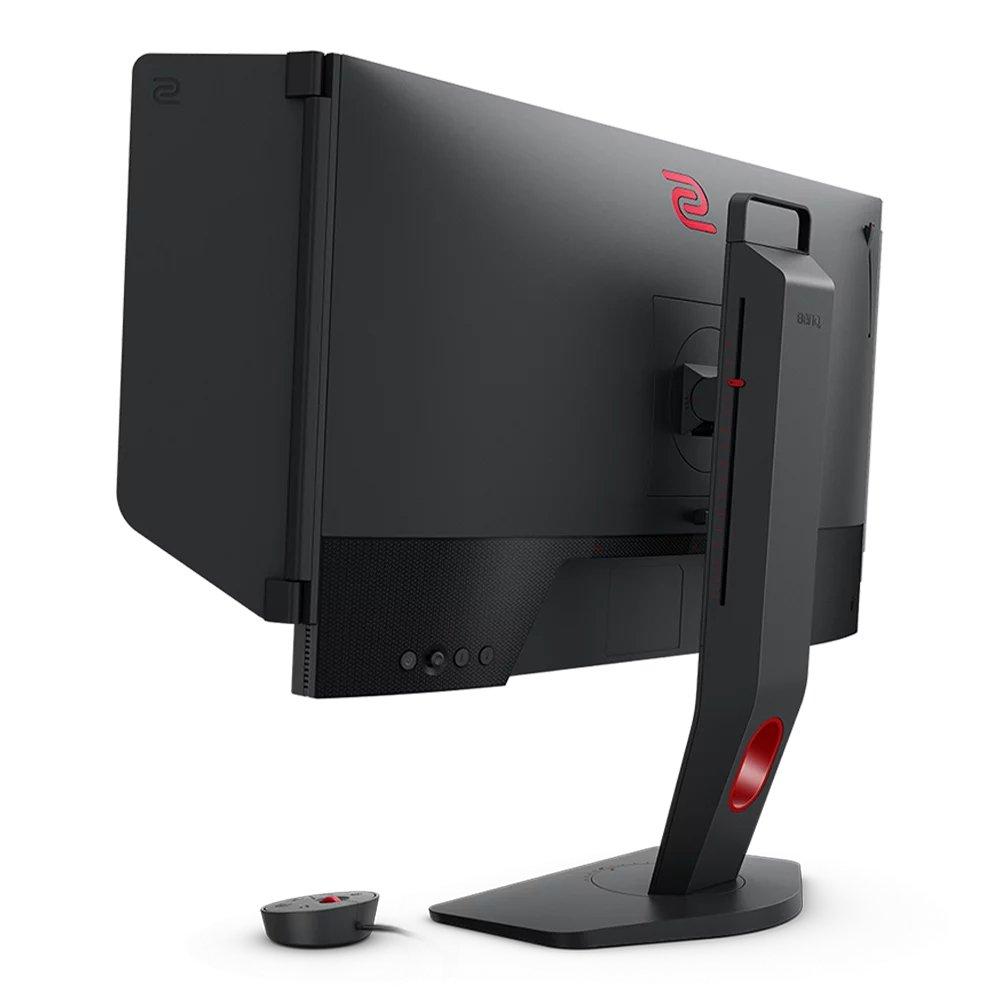 BENQ ZOWIE Gaming Monitor, 24.5 Inch, 360Hz, 0.5MS, TN, DYAC, Xl Settings to Share, Best for FPS (XL2566K) - Black/Red
