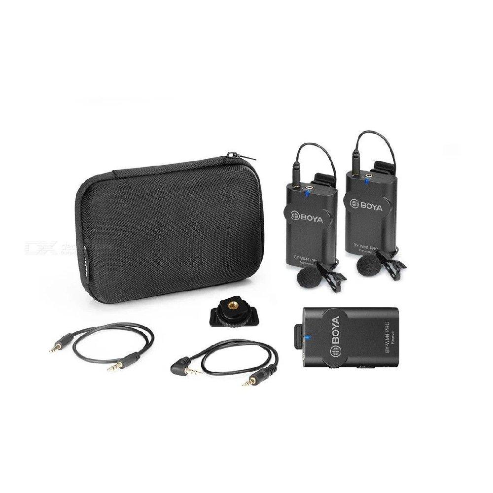 BOYA Dual Chanel Digital 2.4G Wireless Microphone, BY-WM4-Pro K2