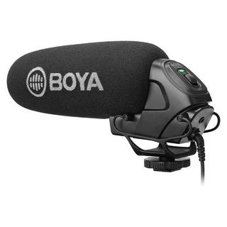 Buy Boya on-camera shotgun condenser microphone for dslr, mirrorless and video cameras, by-... in Kuwait