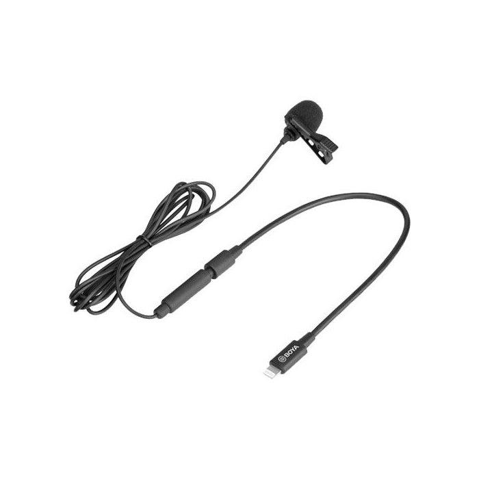 BOYA Clipon Lavalier Microphone For iOS devices Xcite
