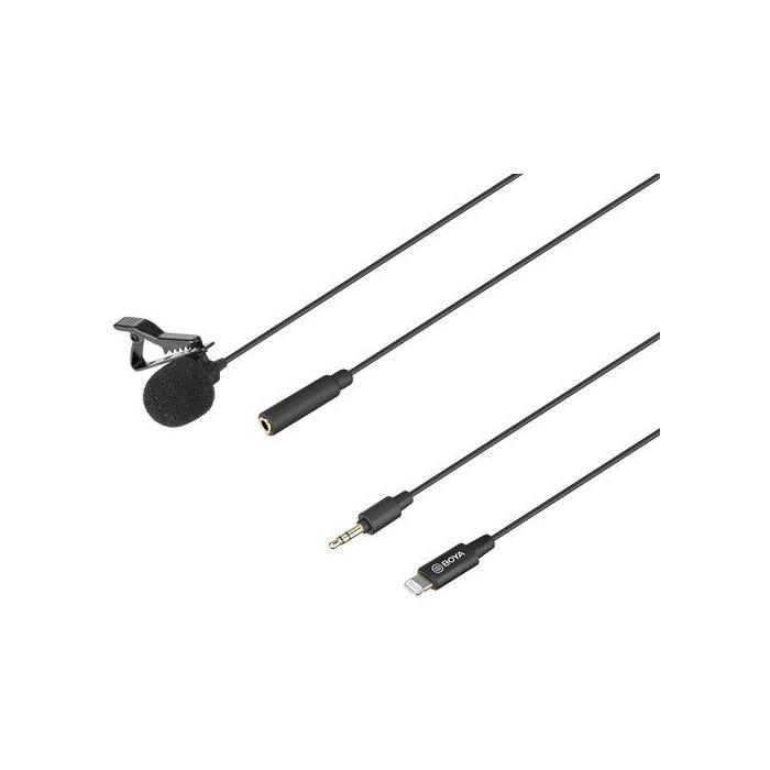 BOYA Clipon Lavalier Microphone For iOS devices Xcite