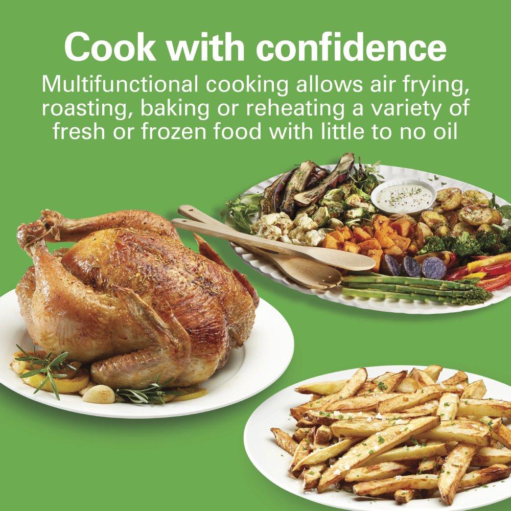 Hamilton Beach Digital Air Fryer, 1700W, 5.6L, 35075-ME – Silver