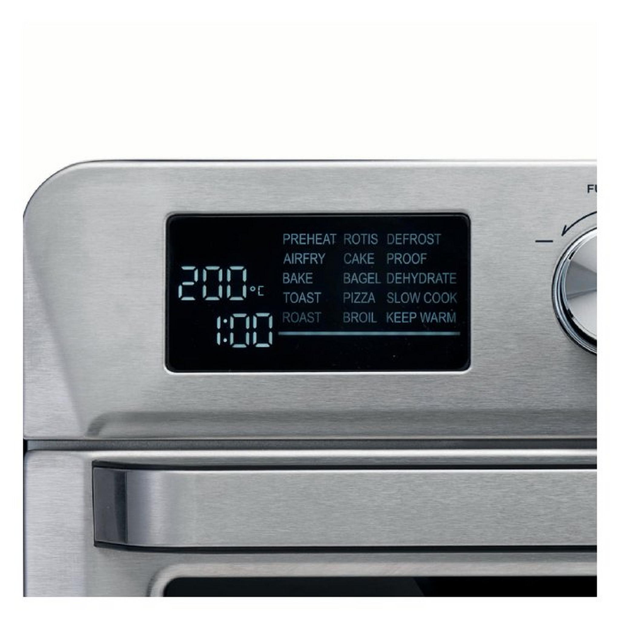 KENWOOD 2 in 1 Air Fryer Oven, 1700W, 25L, MOA26.600SS – Stainless steel