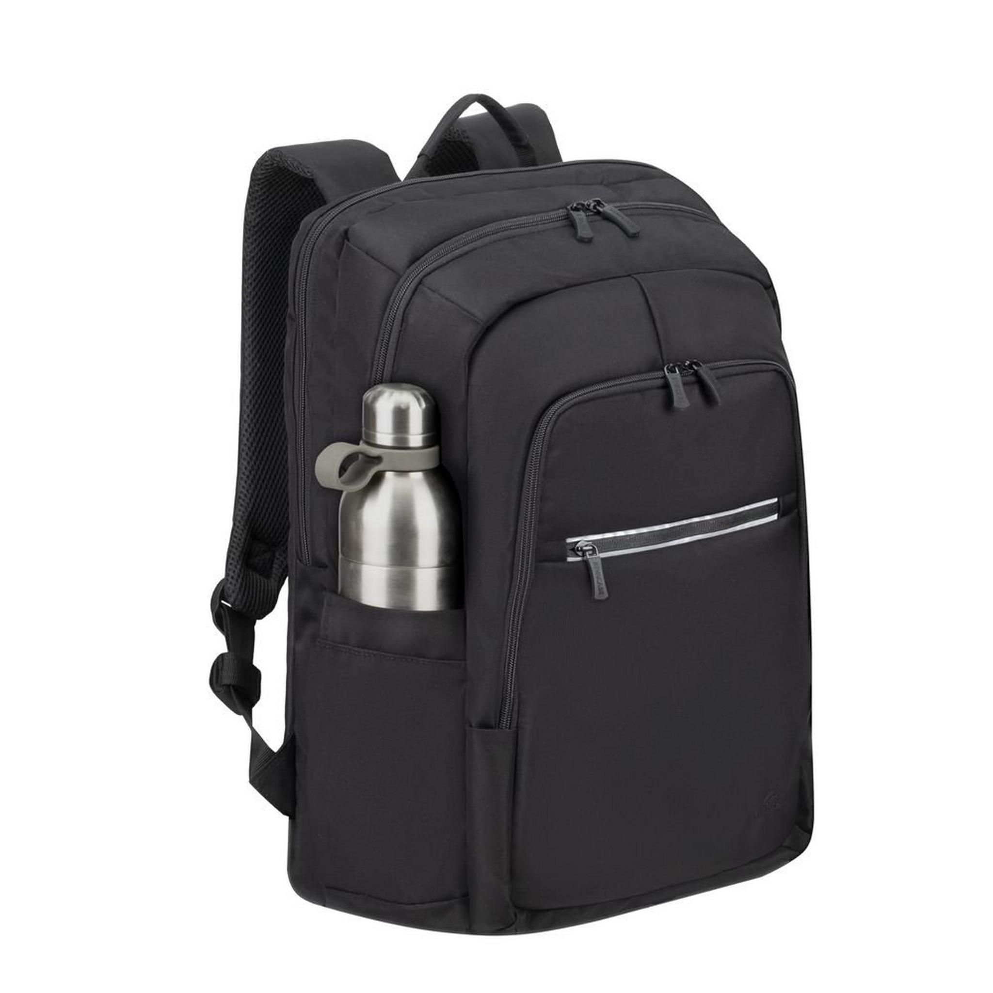 RIVA Alpendorf Eco 7569 Laptop Backpack, 17.3-inch - Black