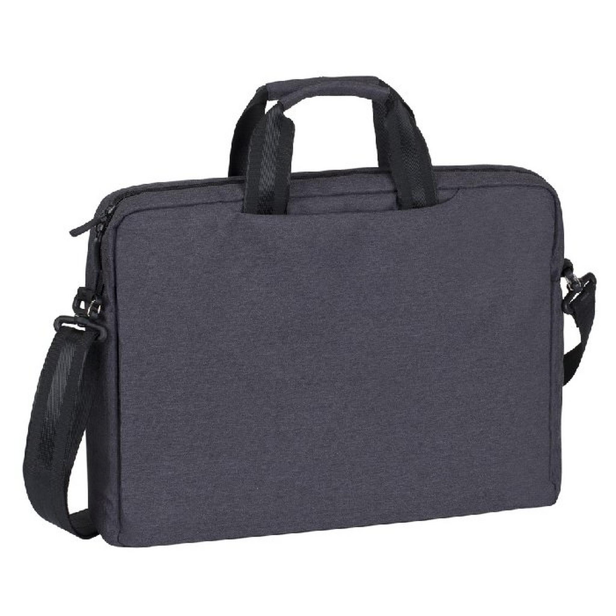 RIVA Eco Laptop Shoulder Bag, 15.6-inch, SUZUKA-ECO-7730 – Black