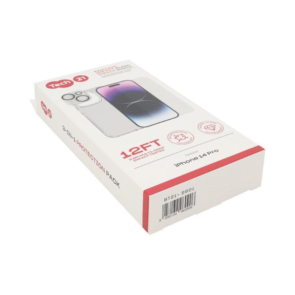 غطاء حماية 3 في 1 لايفون 14 برو من تك21، BT21-9901