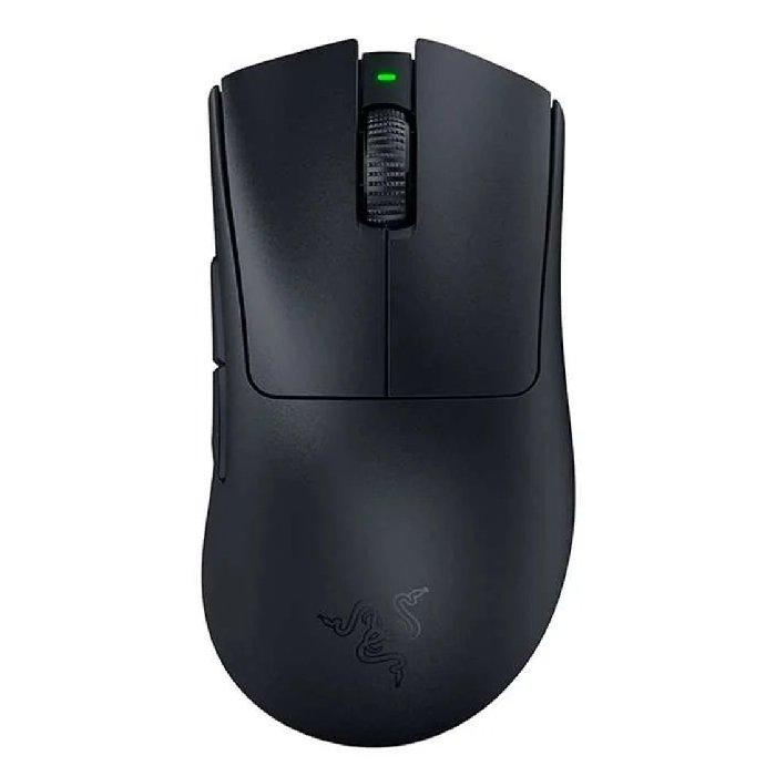 Buy Razer deathadder v3 pro usb optical wireless rgb gaming mouse, rz01-04630100-r3g1 - black in Kuwait