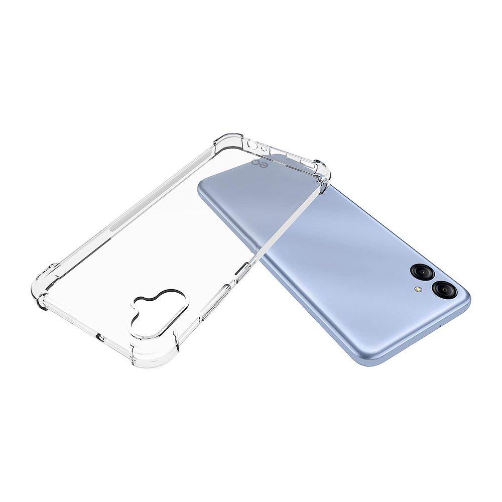 EQ Case for Samsung Mobile A04E Series, SHOCK TPU I-A04e - Clear