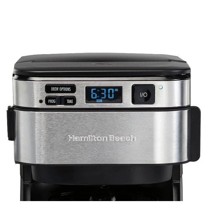 Hamilton Beach Programmable Coffee Maker 12 Cup Black Xcite
