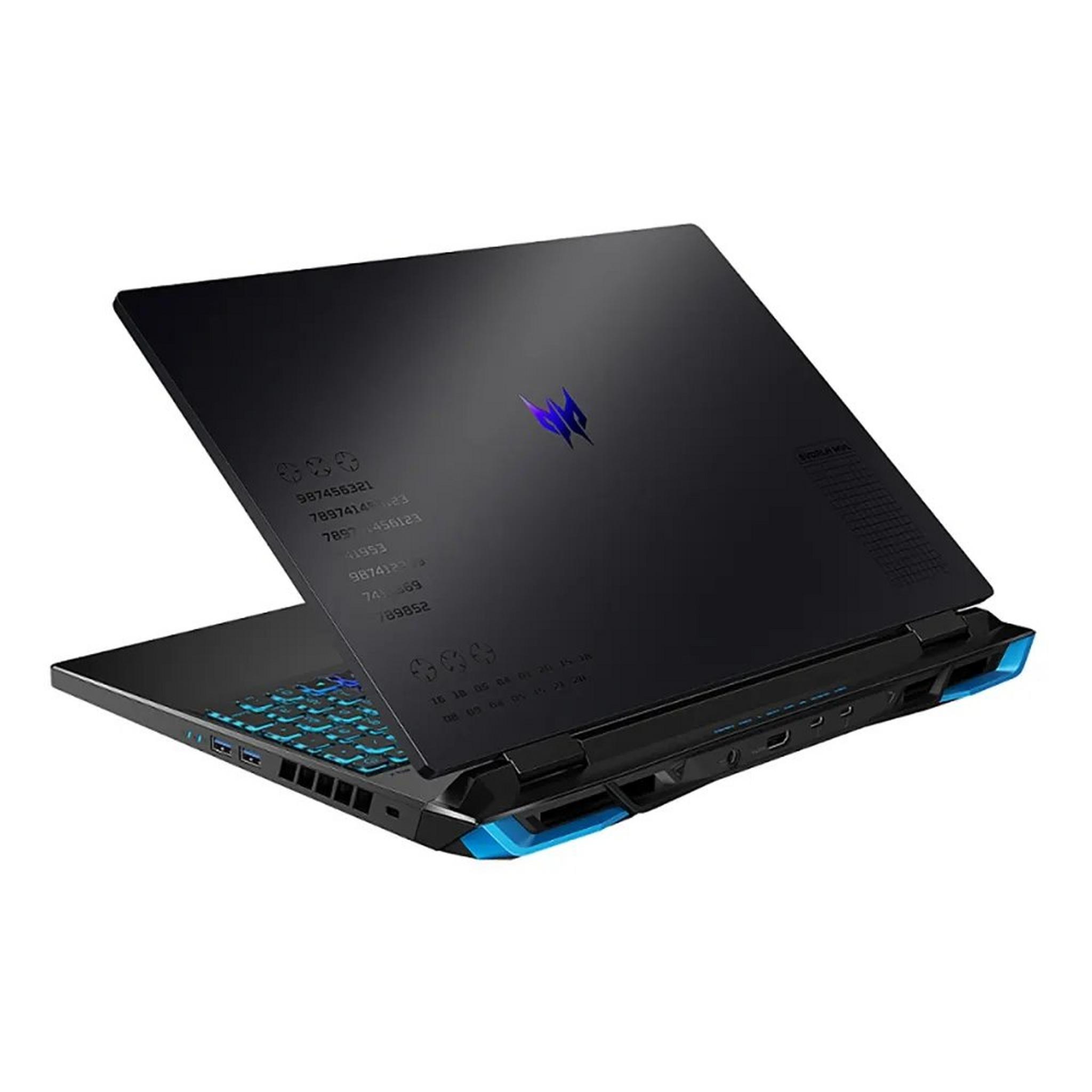 ACER Predator Helios Neo 16 Gaming Laptop, intel core i7, 512GB SSD, 16GB RAM, 16-inch, nVidia GeForce RTX 4060, Windows 11 Home, NH.QLTEM.002 – Black