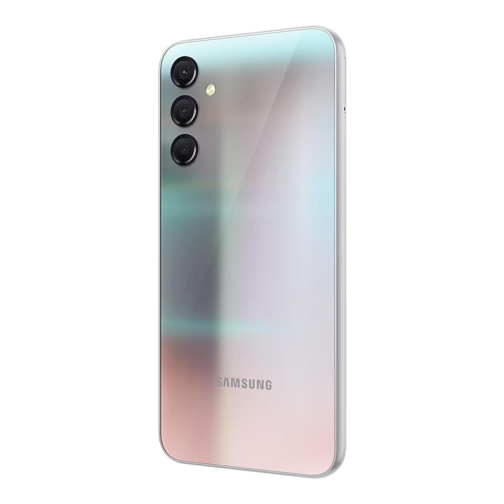 Samsung Galaxy A24, 8GB RAM, 128GB. 6.5inch Phone - Silver