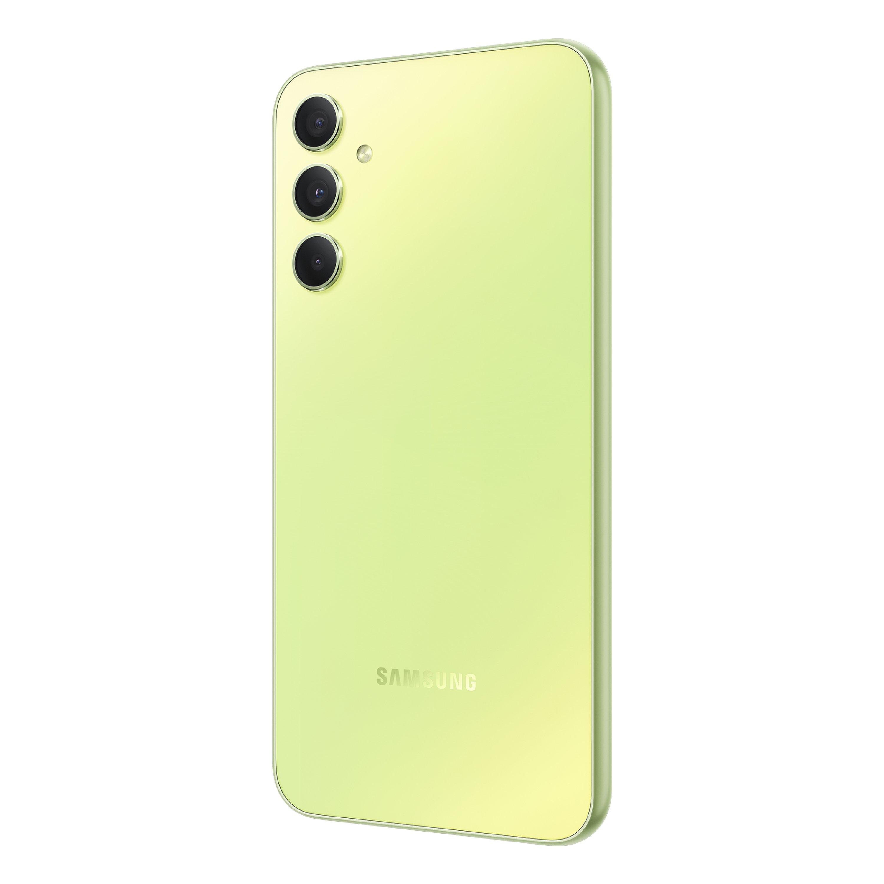 Samsung Galaxy A34 5G, 128GB, 8GB RAM Phone - Awesome Lime