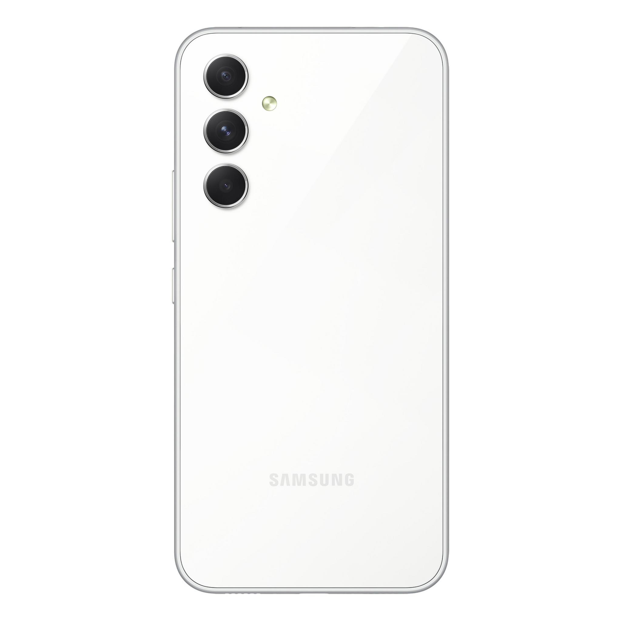 Samsung Galaxy A54 5G, 128GB, 8GB RAM Phone - Awesome White
