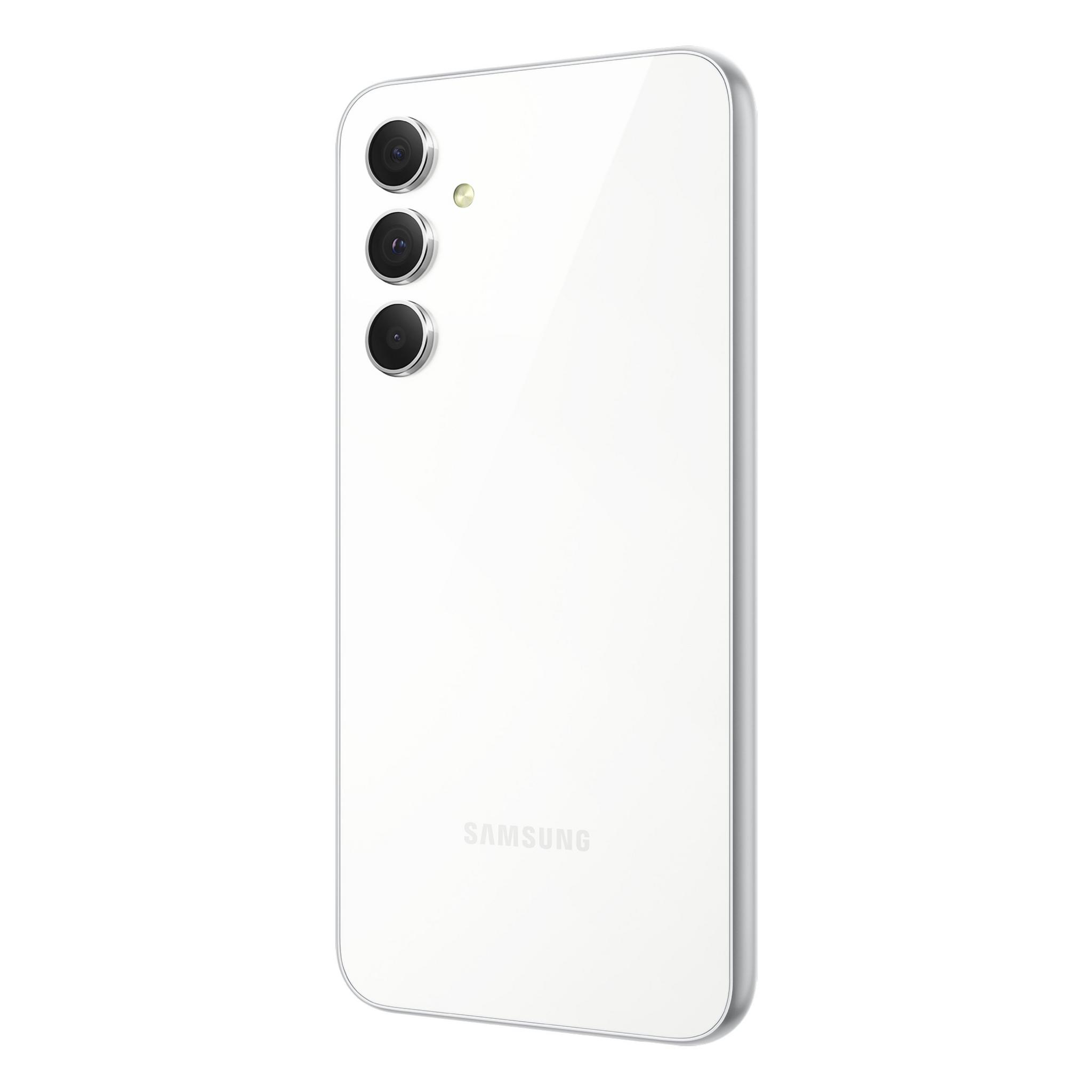 Samsung Galaxy A54 5G, 128GB, 8GB RAM Phone - Awesome White