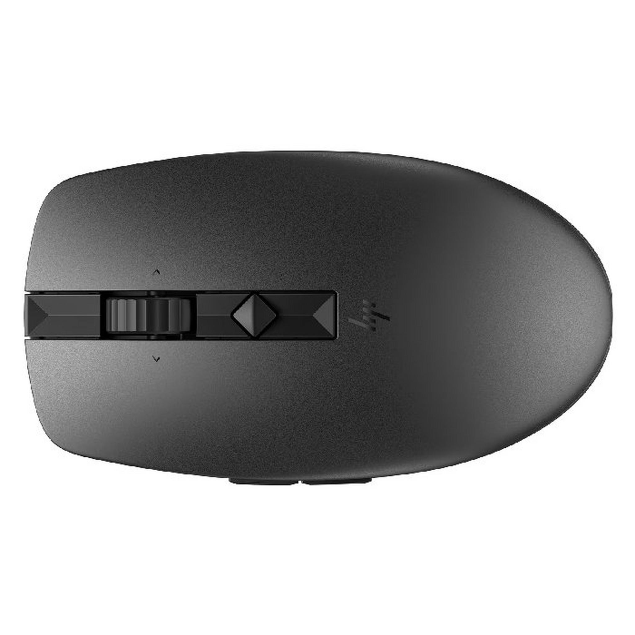 HP 710 Rechargeable Silent Wireless Mouse, 3000dpi - Graphite