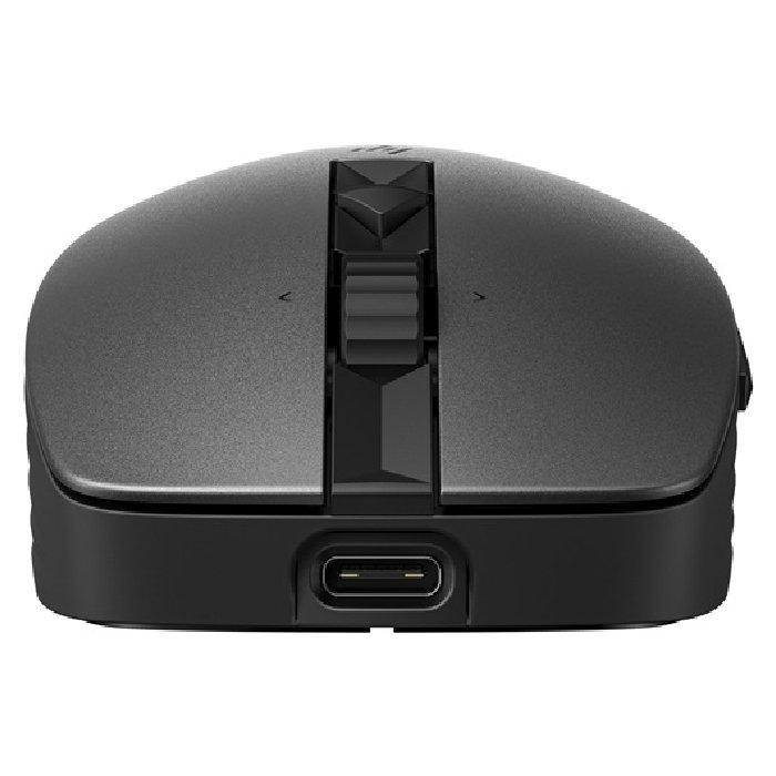 HP 710 Rechargeable Silent Wireless Mouse, 3000dpi - Graphite