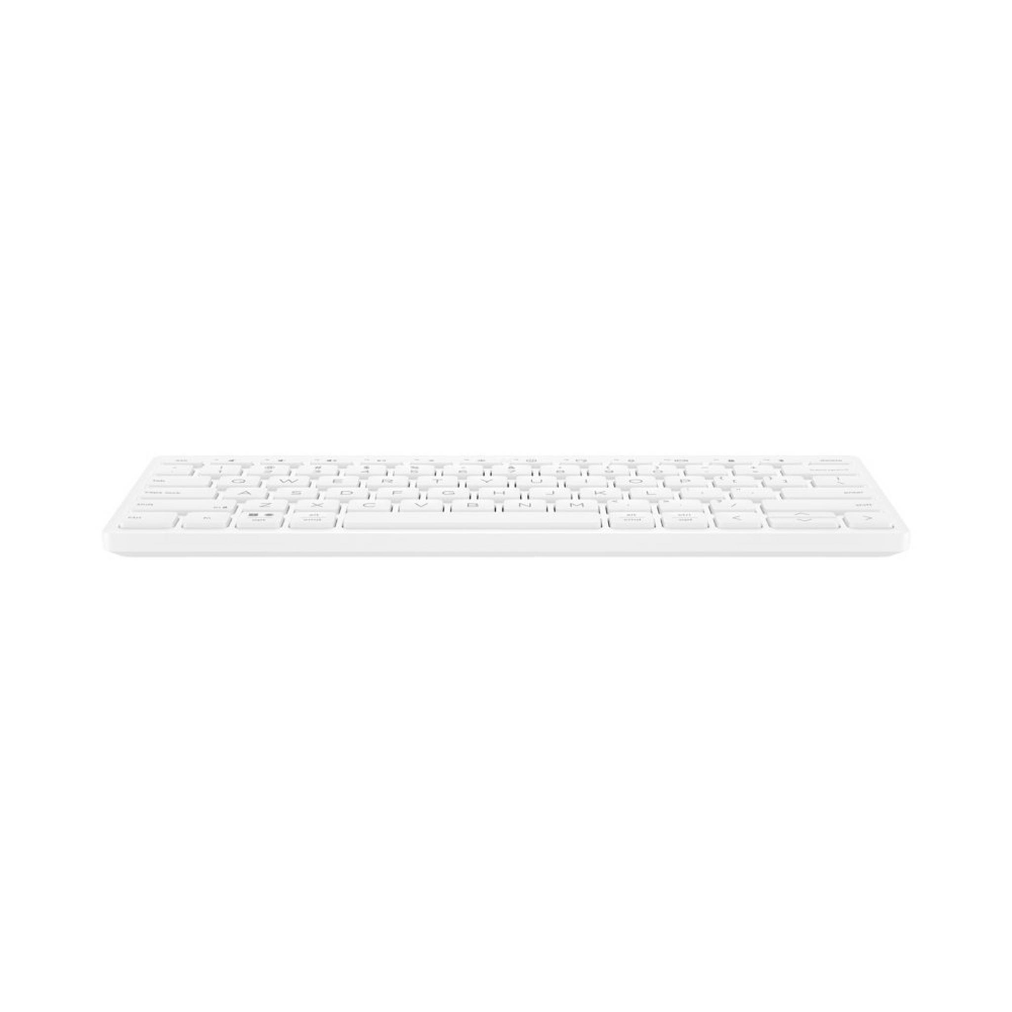 HP 350 Compact Multi-Device Bluetooth Keyboard, 692T0AA – White